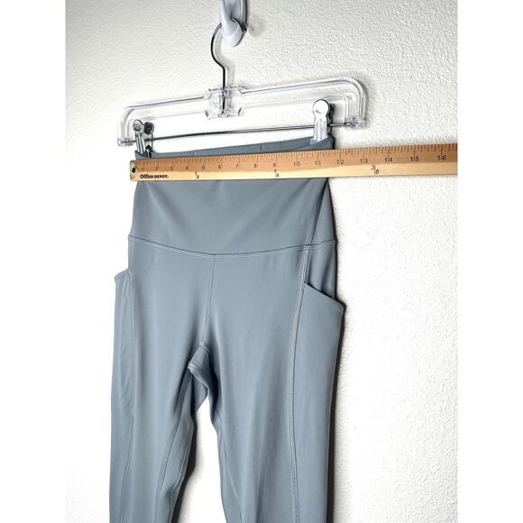 Lululemon Gray High-Rise Pocketed Pants 4 - Picture 8 of 10